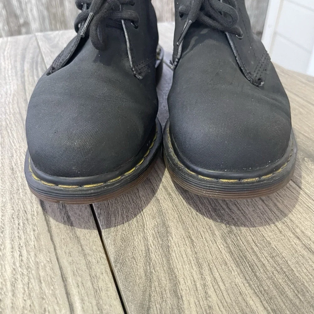 Dr.‎ Martens Manton Boots Men 9 UK 8 Black Leather Chukka Boots Grunge Goth Lace